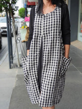Load image into Gallery viewer, Check Zip Dress By Grace Cooper

