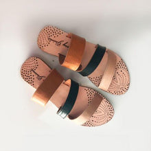 Load image into Gallery viewer, 3 Stripe Sandals By Kerry Grima
