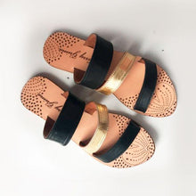 Load image into Gallery viewer, 3 Stripe Sandals By Kerry Grima
